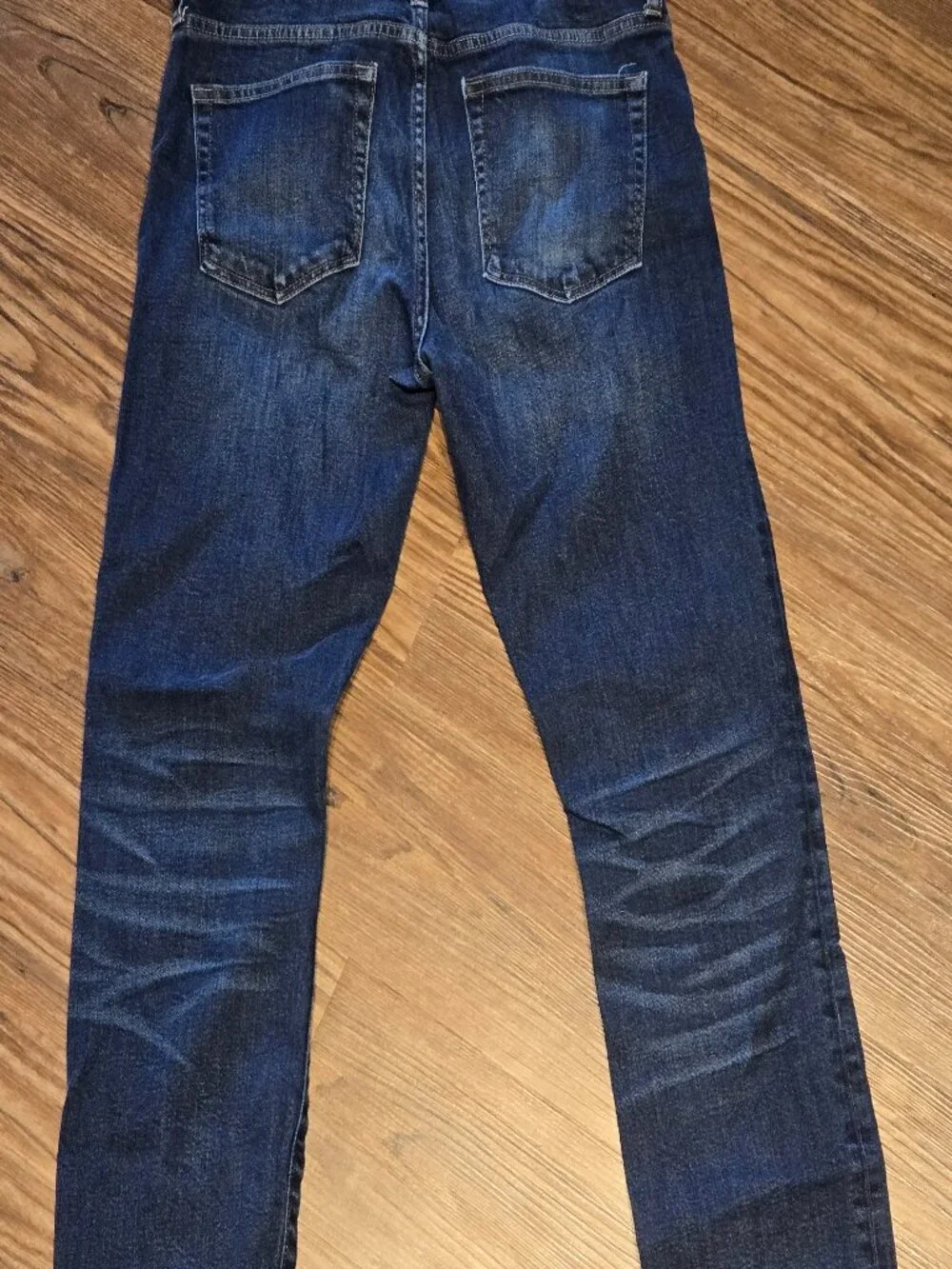 J.Crew Men’s 484 Slim Stretch Jeans 32x34 Kurabo Dark Indigo Denim